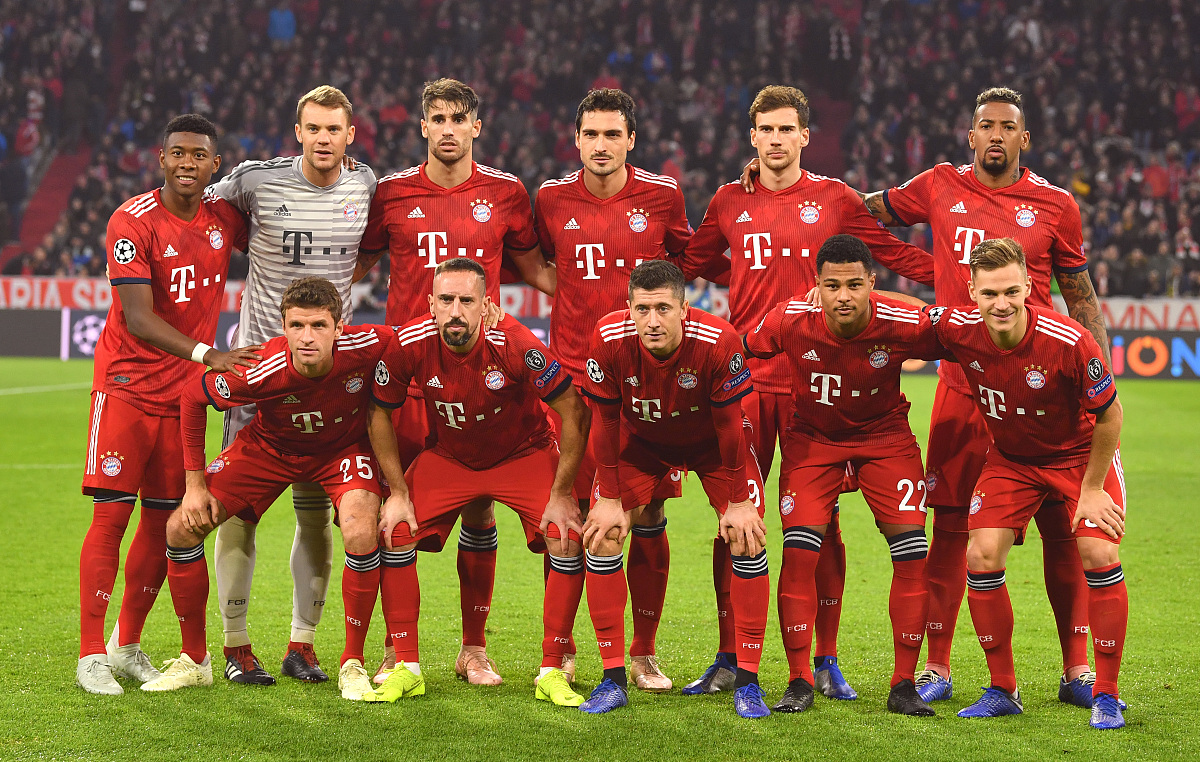 各支球队如 各支球队如